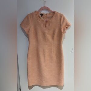 Talbots Coral Tweed Dress